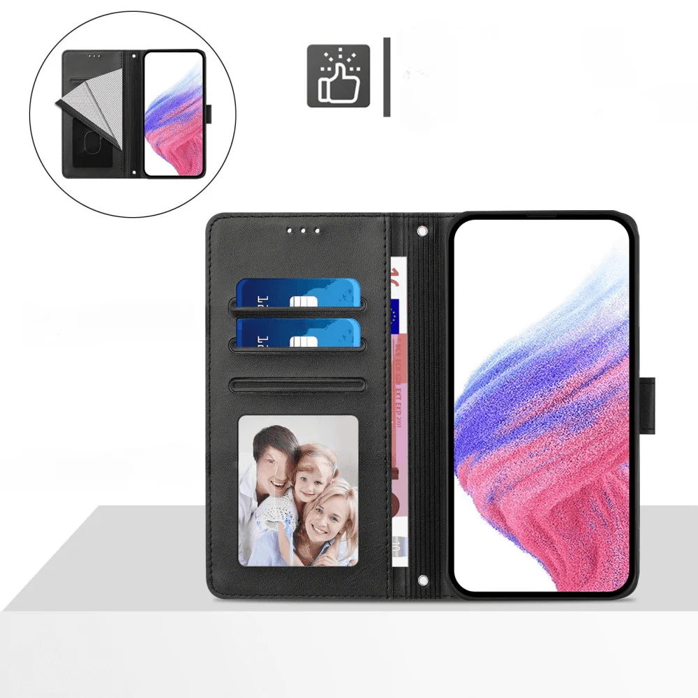 Galaxy A16 - Ledertasche mit RFID Blocker - Image 23