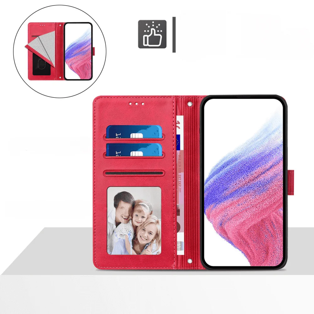Galaxy A16 - Ledertasche mit RFID Blocker - Image 34