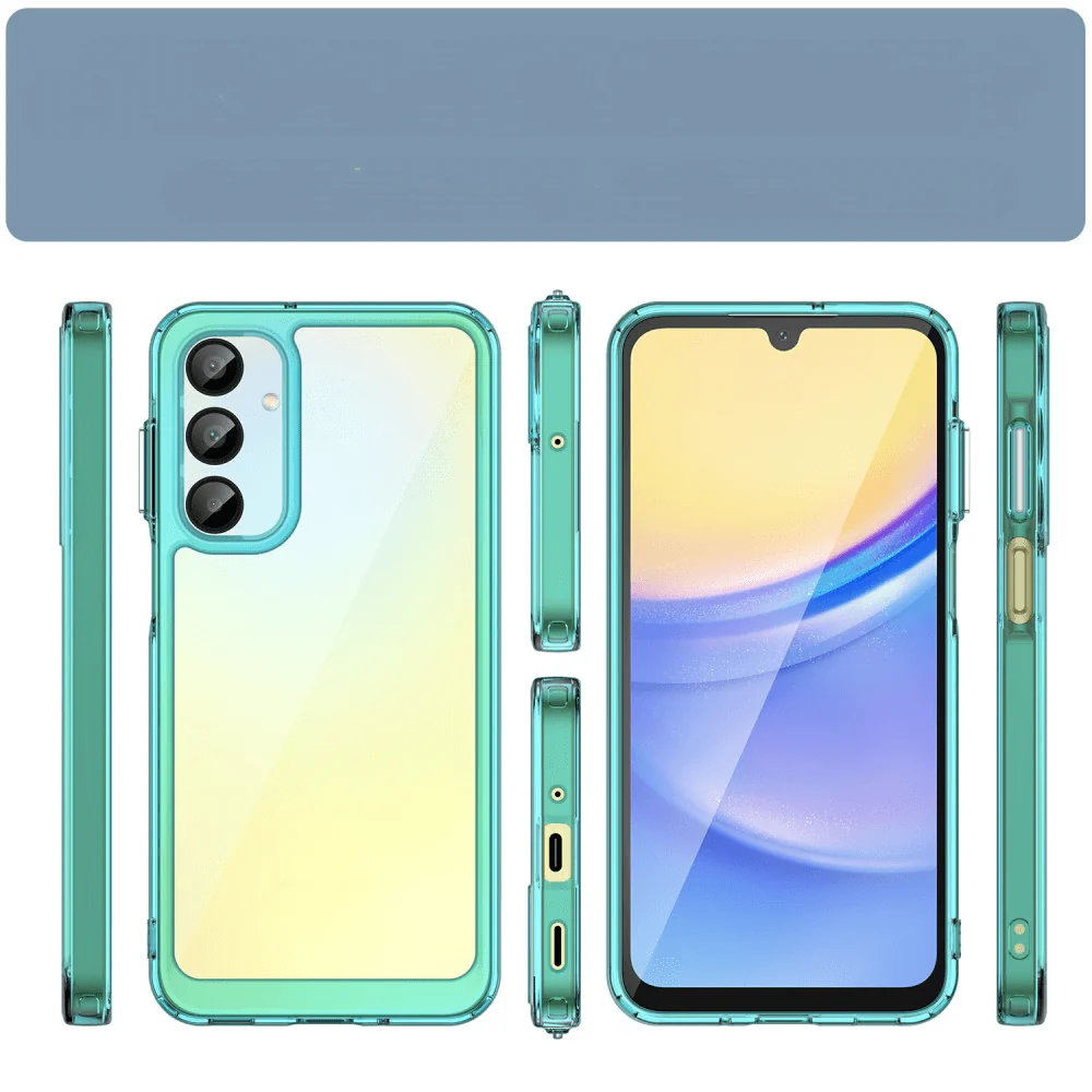 Galaxy A16 - Schützende Acryl-Handyhülle mit erhöhtem Rand - Image 17