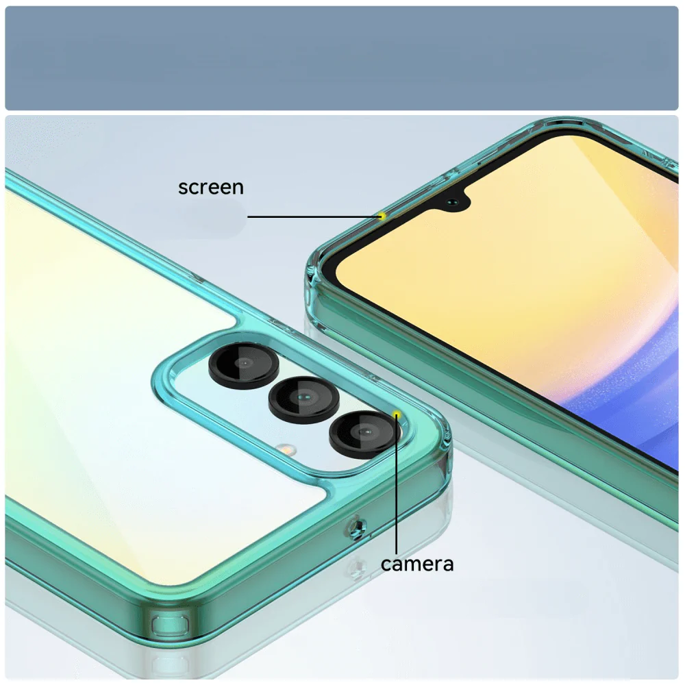 Galaxy A16 - Schützende Acryl-Handyhülle mit erhöhtem Rand - Image 20