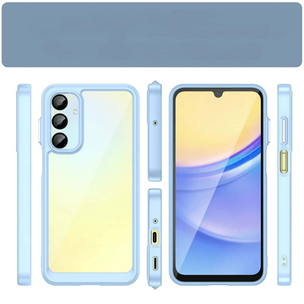 Galaxy A16 - Schützende Acryl-Handyhülle mit erhöhtem Rand - Image 7