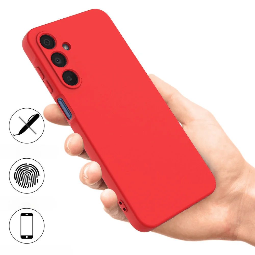Galaxy A16 - Silikon Gummi Hülle mit Riemen - Image 10