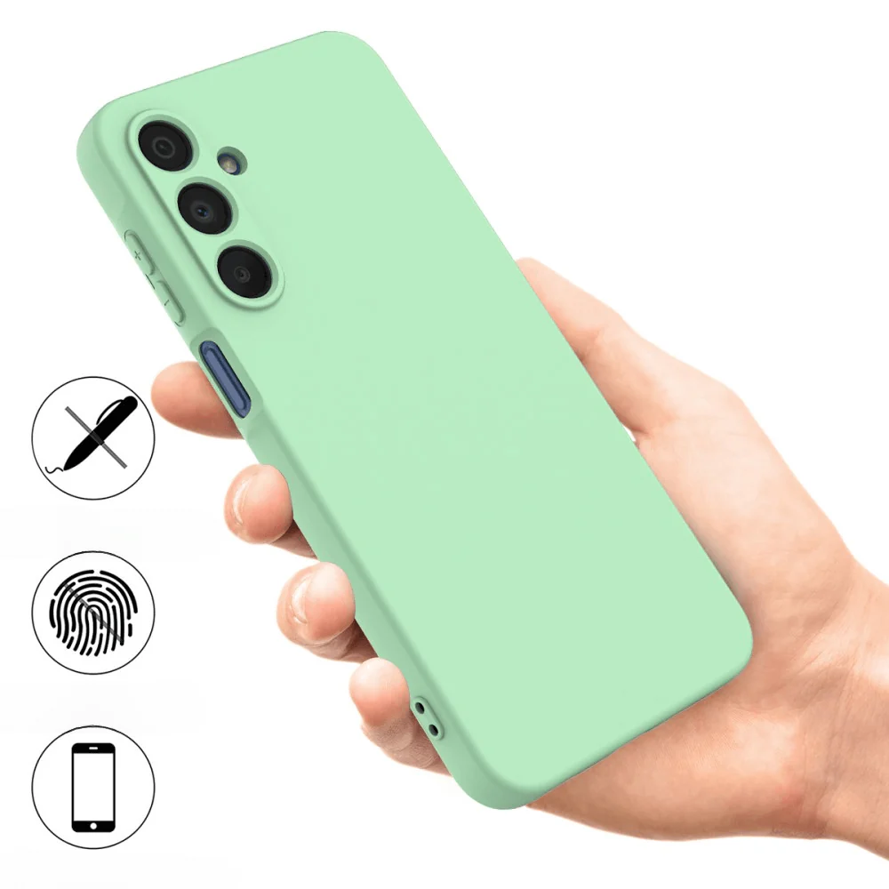 Galaxy A16 - Silikon Gummi Hülle mit Riemen - Image 18