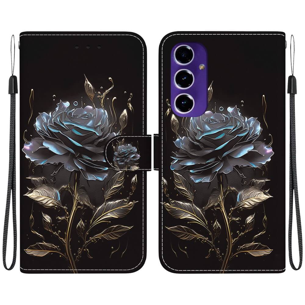 Galaxy A16 - Tasche Hülle mit Blüten Motiv - Image 12