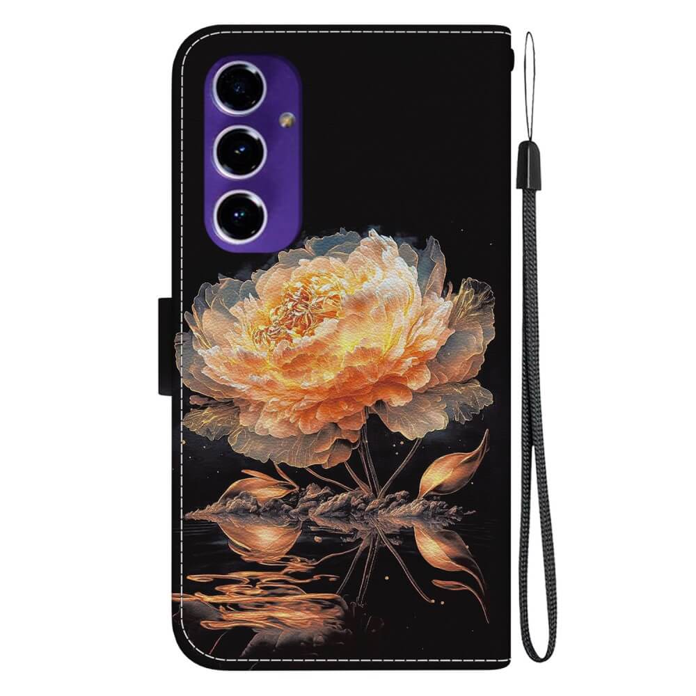 Galaxy A16 - Tasche Hülle mit Blüten Motiv - Image 22