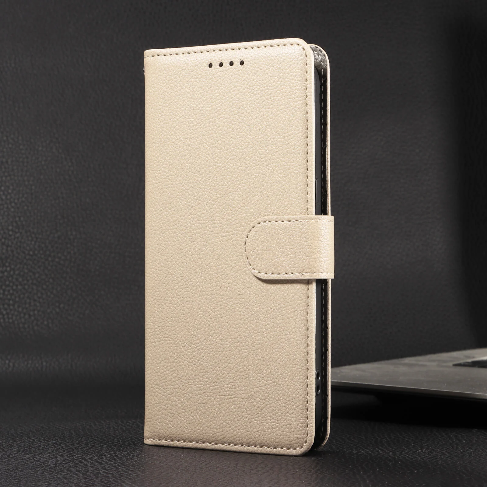 Galaxy A17 / A16 / A26 - Lederoptik-HĂŒlle mit strukturierter OberflĂ€che - Image 7