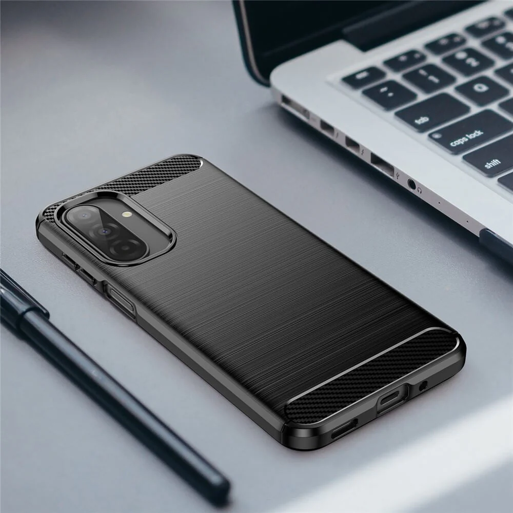 Galaxy A17 / A16 / A26 - Metall Carbon Look Hülle - Image 5