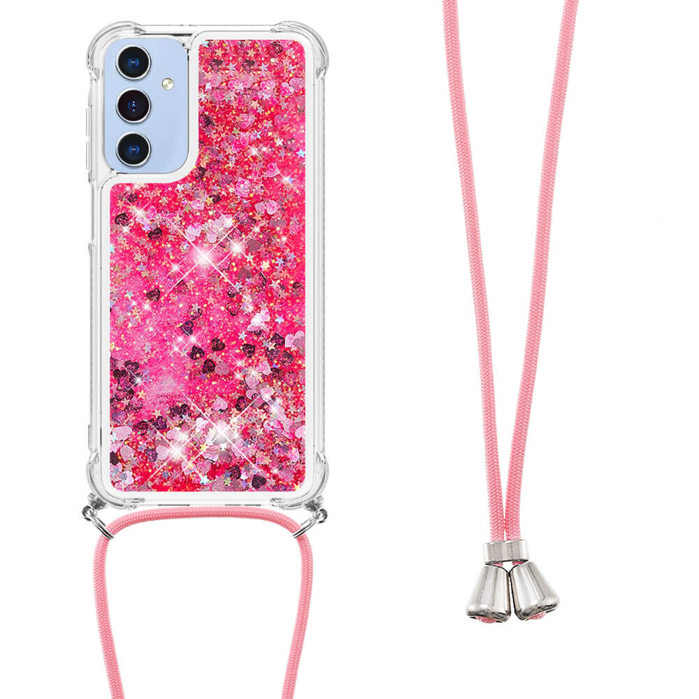 Galaxy A17 / A26 - Glitzer Hülle mit Kordel - Image 15
