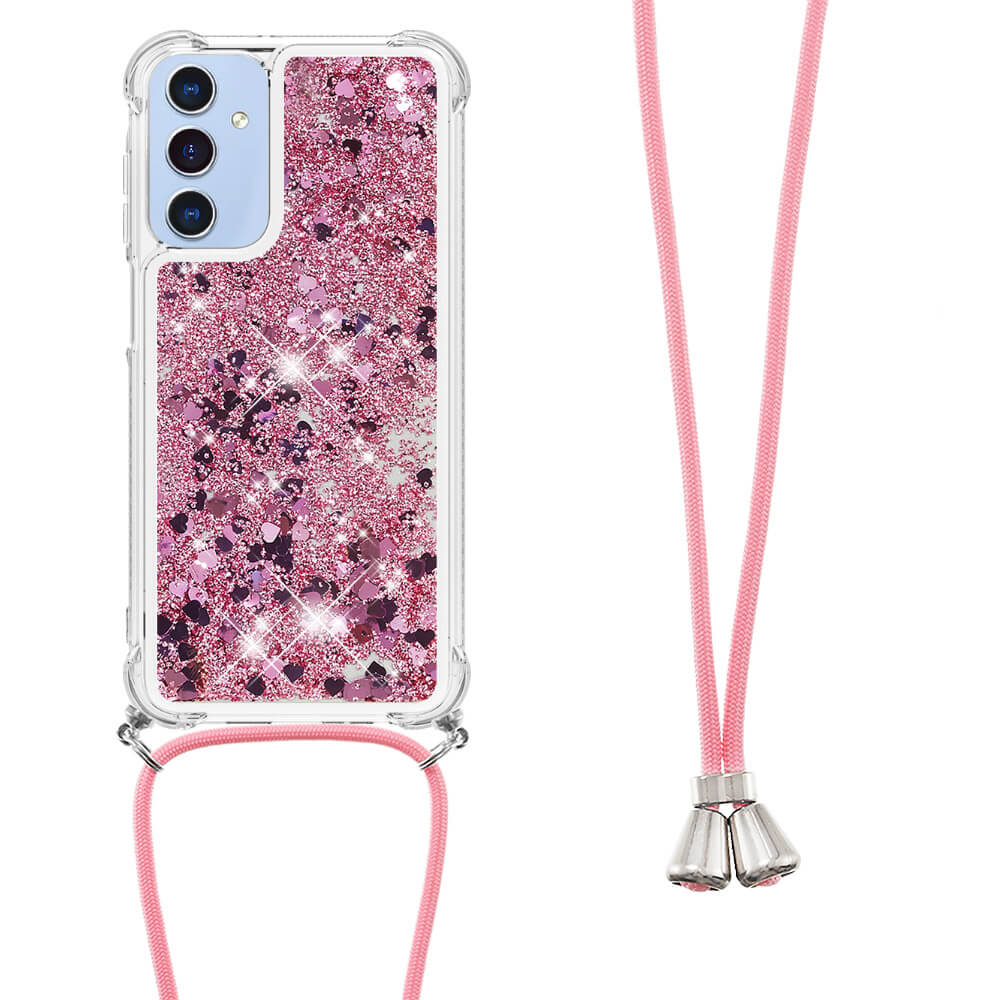 Galaxy A17 / A26 - Glitzer Hülle mit Kordel - Image 3