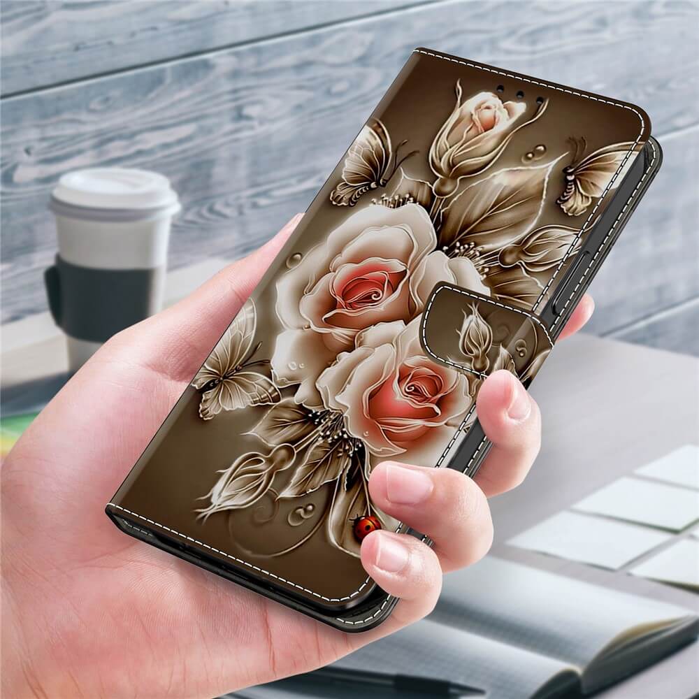 Galaxy A17 / A26 - Handytasche Klapphülle Motiv - Image 33