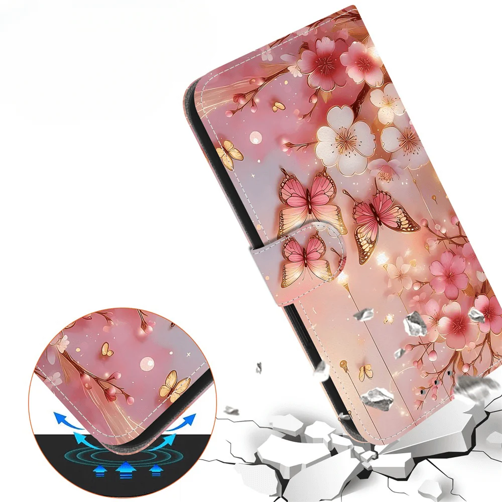 Galaxy A17 / A26 - Handytasche Klapphülle Motiv - Image 39