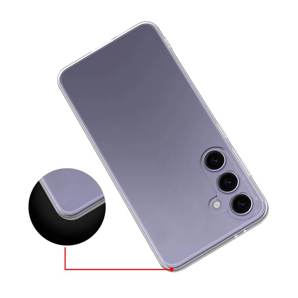 Galaxy A17 - Silikon Case transparent mit Kameraschutz - Image 4