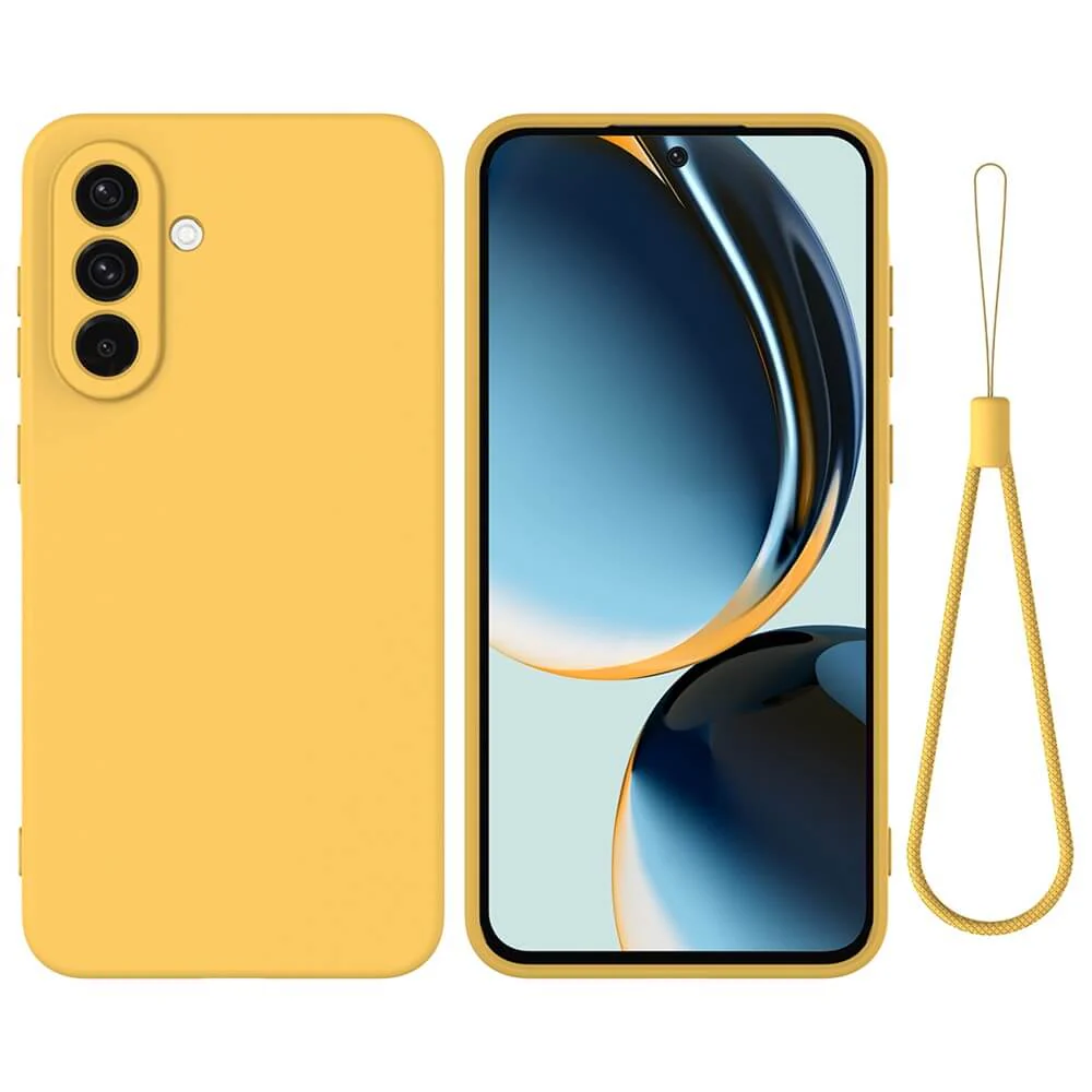 Galaxy A17 - Silikon Gummi Hülle mit Riemen - Image 12
