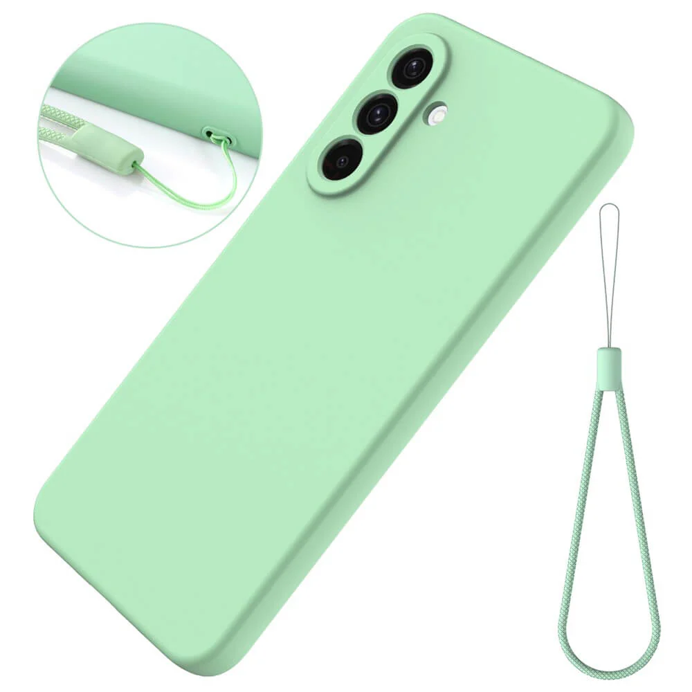 Galaxy A17 - Silikon Gummi Hülle mit Riemen - Image 21
