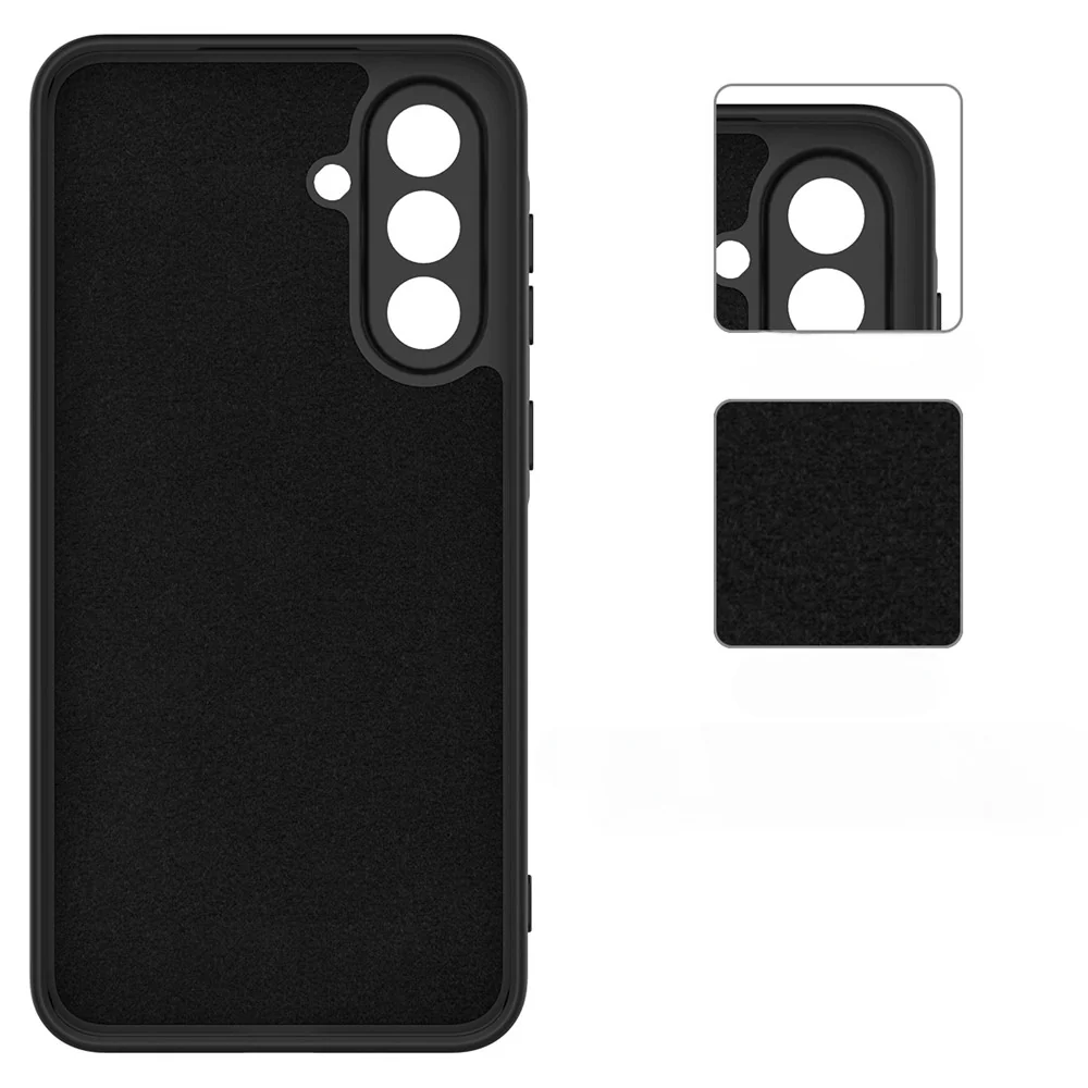 Galaxy A17 - Silikon Gummi Hülle mit Riemen - Image 4