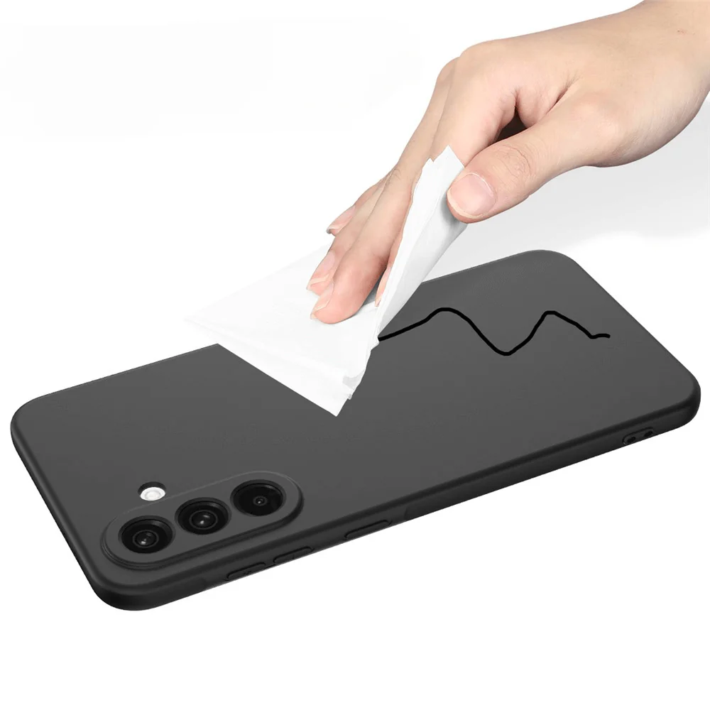 Galaxy A17 - Silikon Gummi Hülle mit Riemen - Image 6