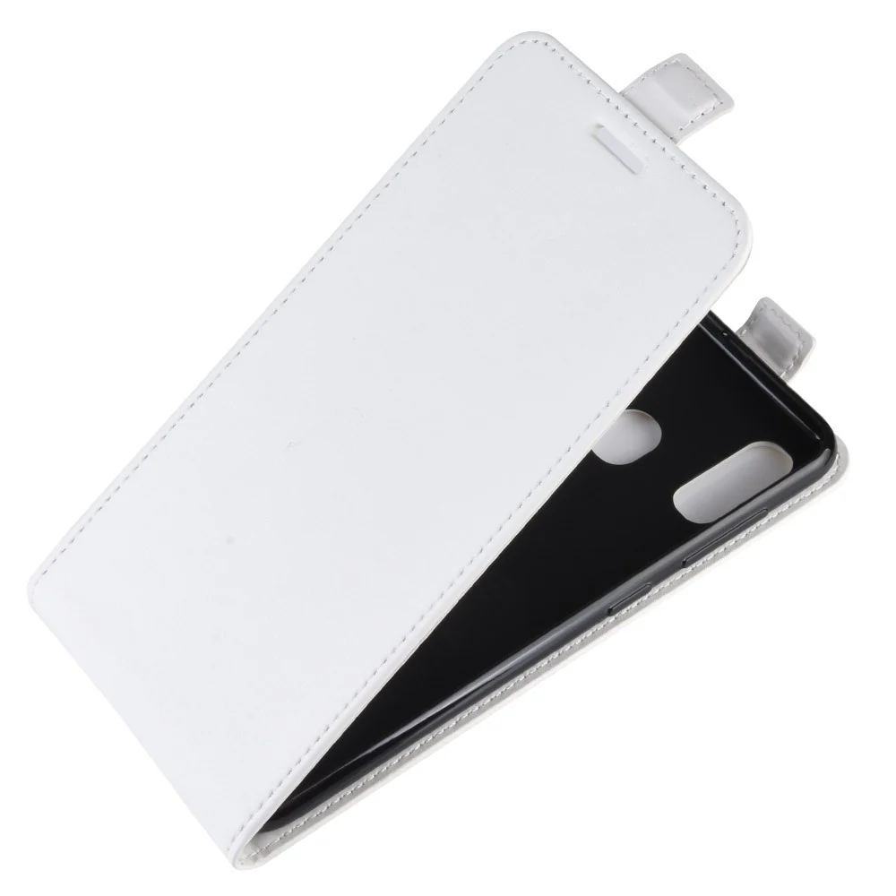 Galaxy A20e- Klassisches Leder Flip Case Vertikal - Image 3