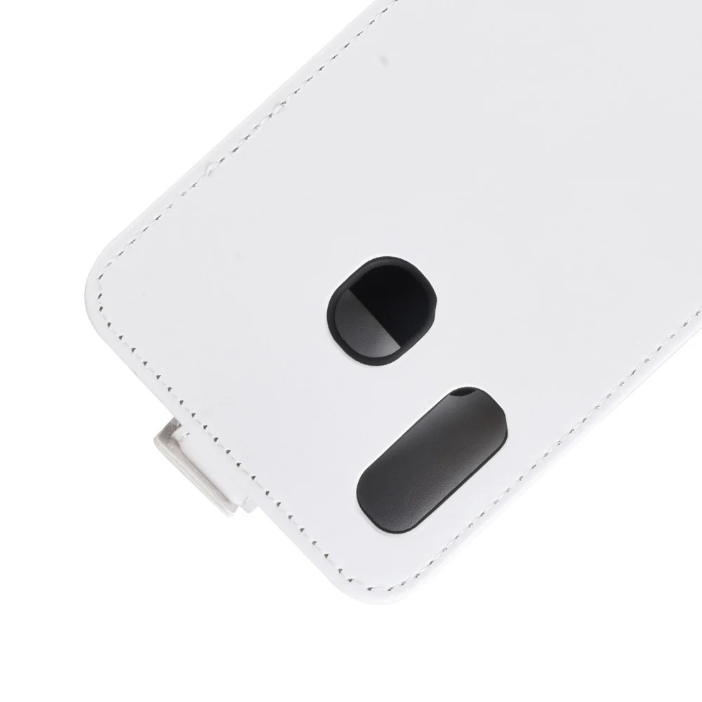 Galaxy A20e- Klassisches Leder Flip Case Vertikal - Image 4