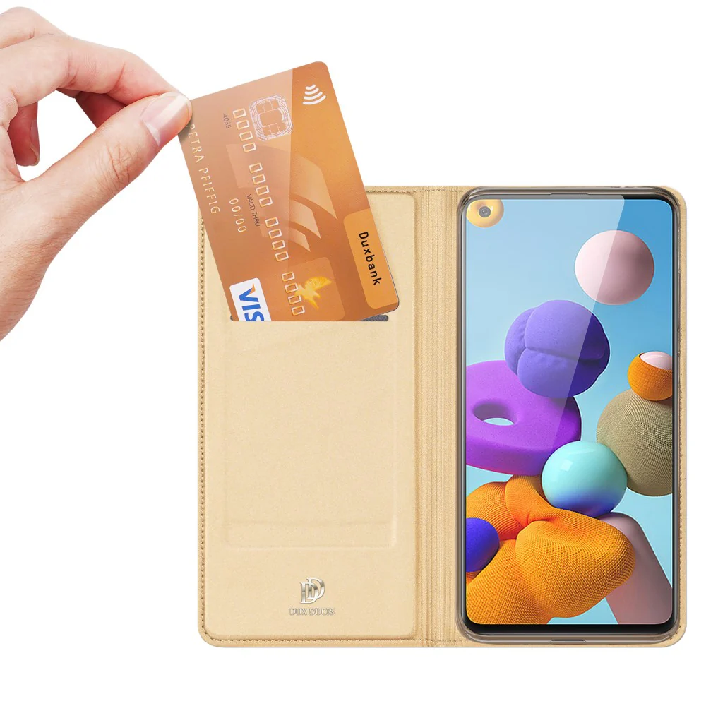 Galaxy A21s - Dux Ducis Flip Folio Case - Image 2
