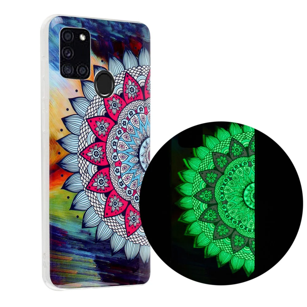 Galaxy A21s - Fluoreszierendes Silikon Gummi Case - Image 13