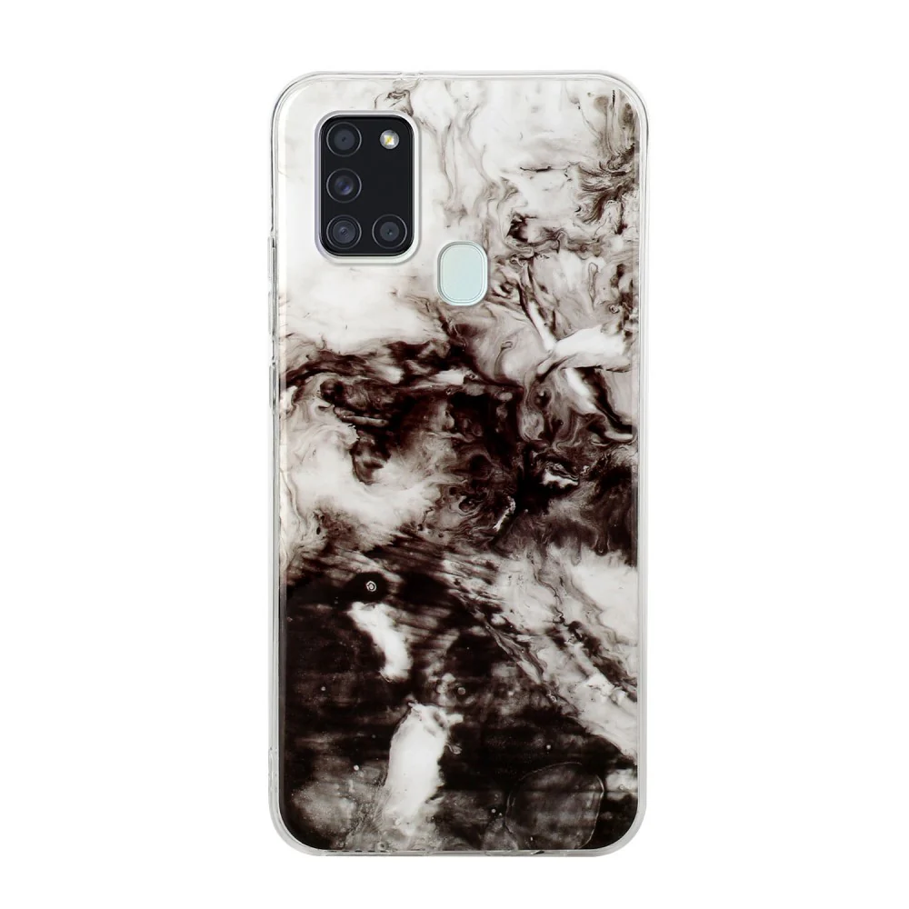 Galaxy A21s - Softes Silikon Gummi Case Marmor - Image 6