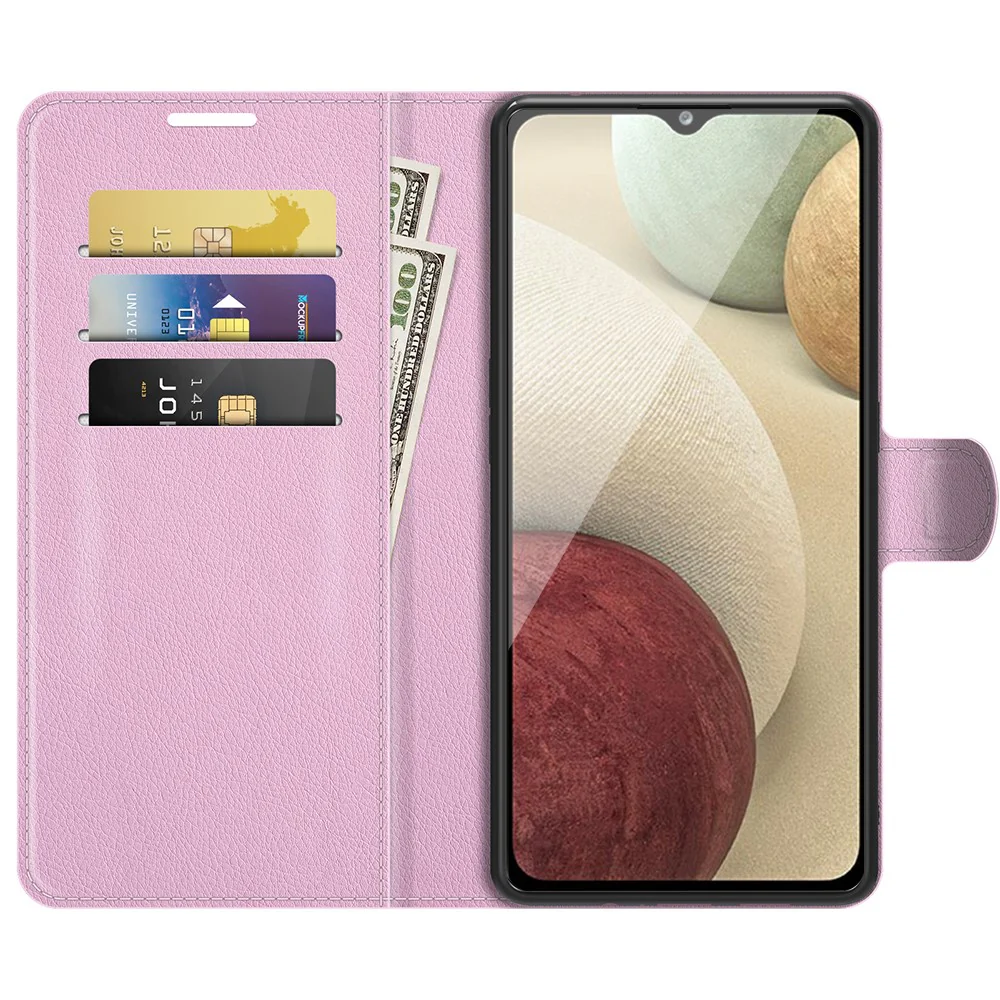 Galaxy A22 4G - Leder Etui Hülle - Image 25