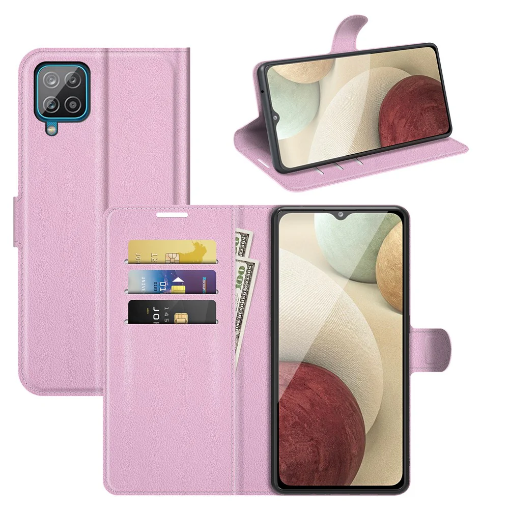 Galaxy A22 4G - Leder Etui Hülle - Image 26