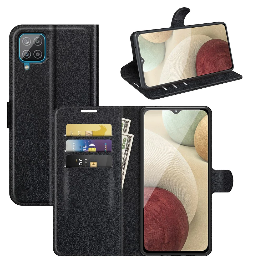 Galaxy A22 4G - Leder Etui Hülle - Image 8