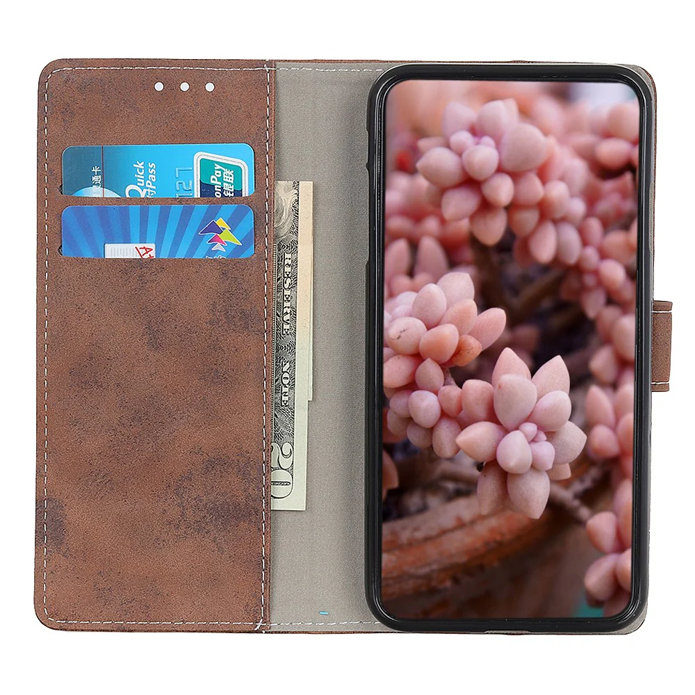 Galaxy A22 4G - Vintage Etui Wildleder Optik - Image 11