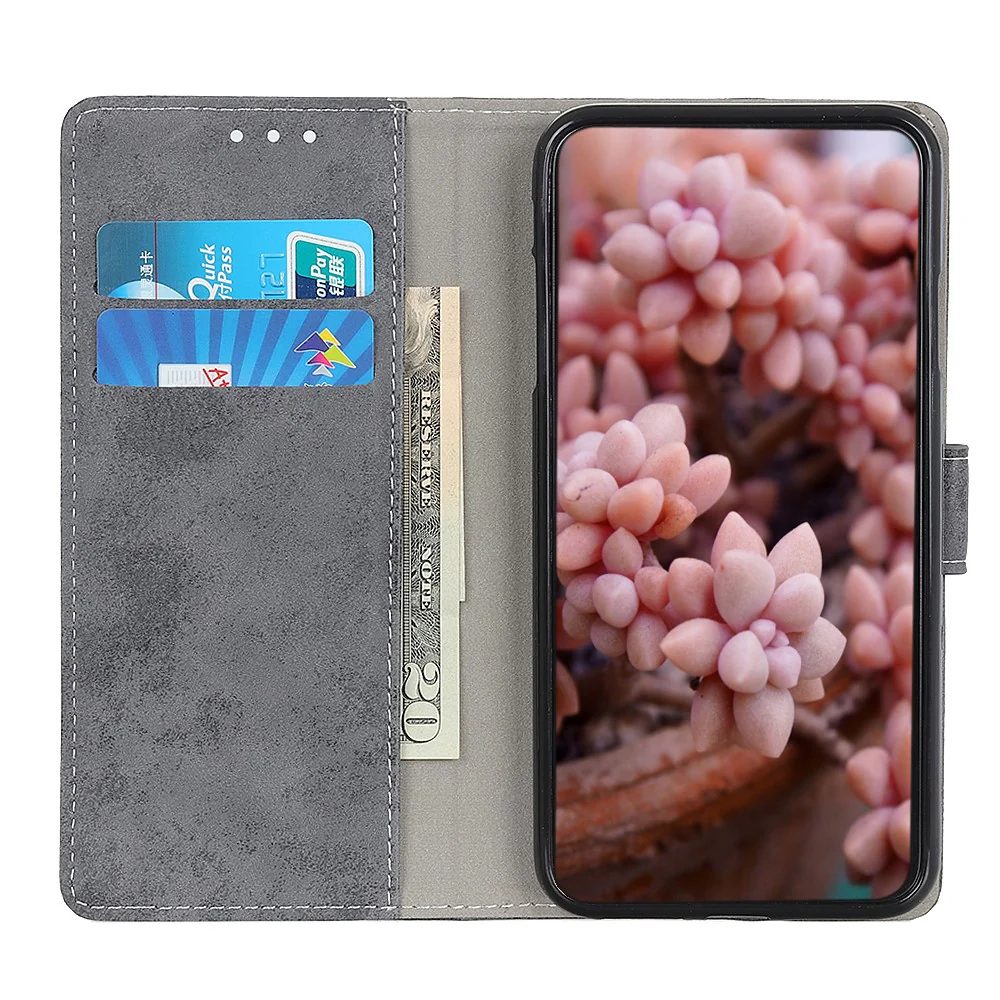 Galaxy A22 4G - Vintage Etui Wildleder Optik - Image 31