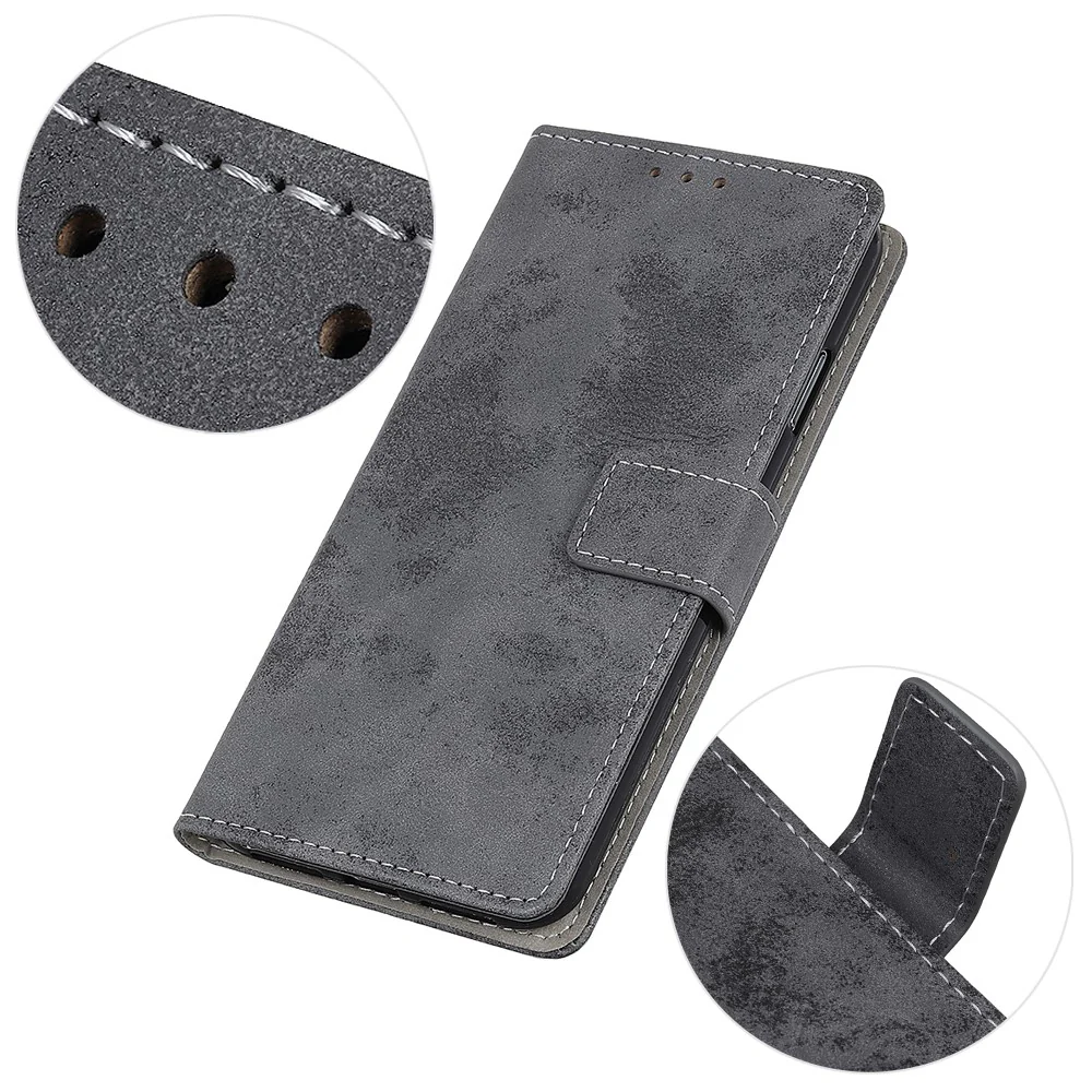 Galaxy A22 4G - Vintage Etui Wildleder Optik - Image 34
