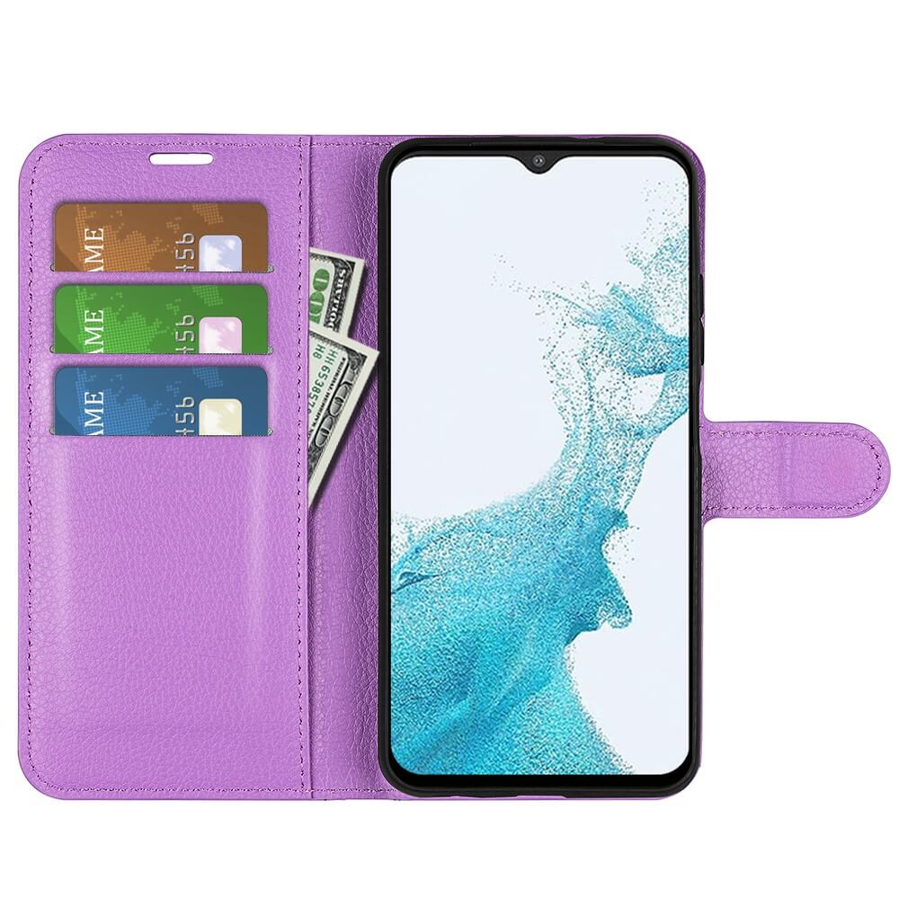 Galaxy A23 - Leder Etui Hülle - Image 33