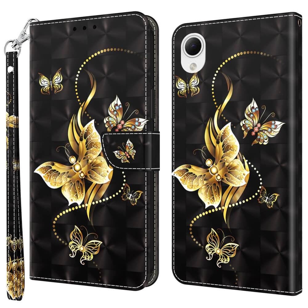 Galaxy A23e - Etui Glitzer Effekt