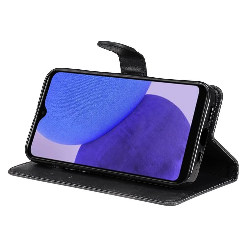 Galaxy A23e - Leder Etui Hülle - Image 17