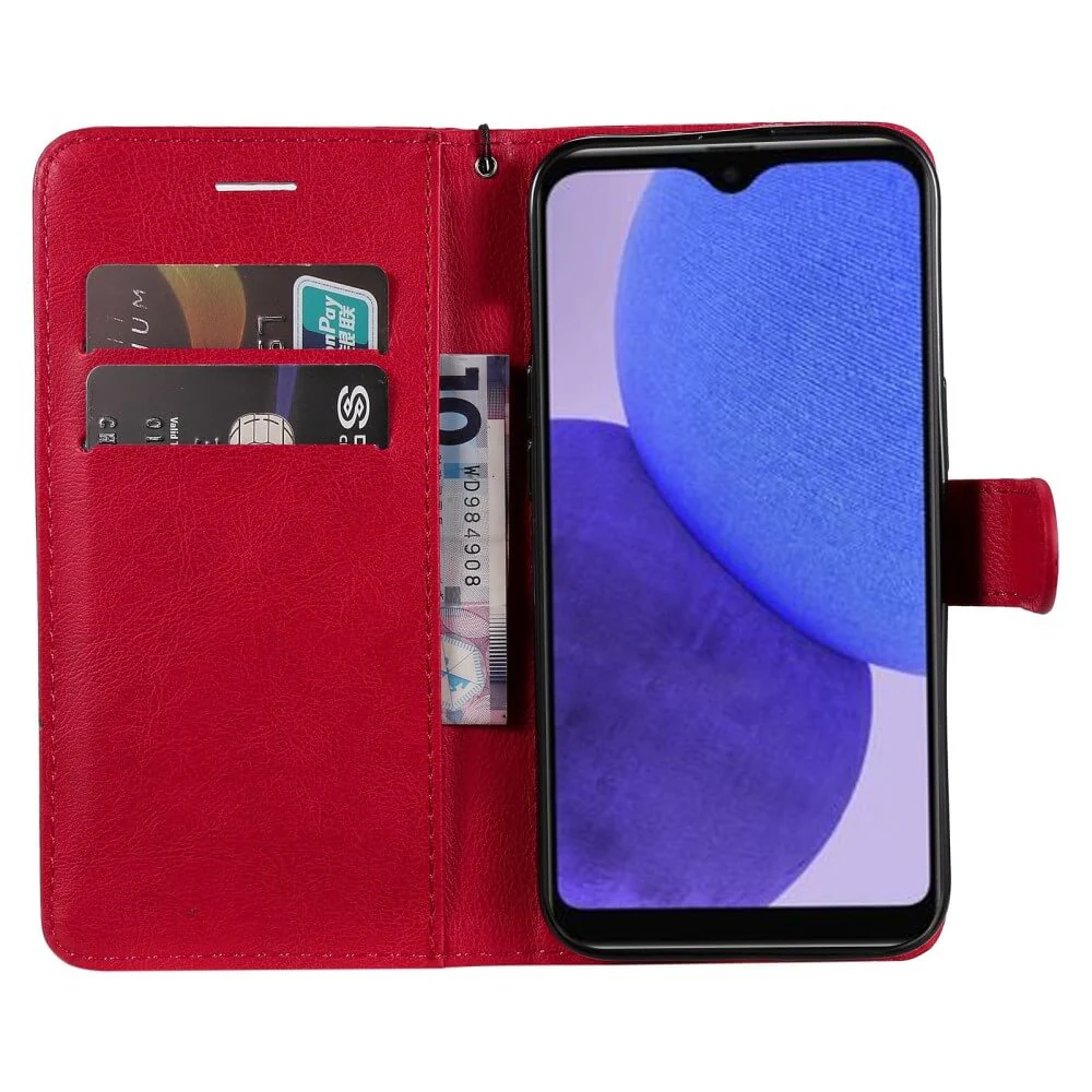 Galaxy A23e - Leder Etui Hülle - Image 23