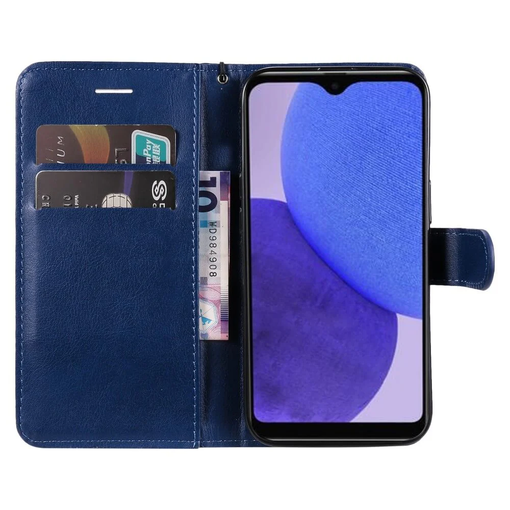 Galaxy A23e - Leder Etui Hülle - Image 30