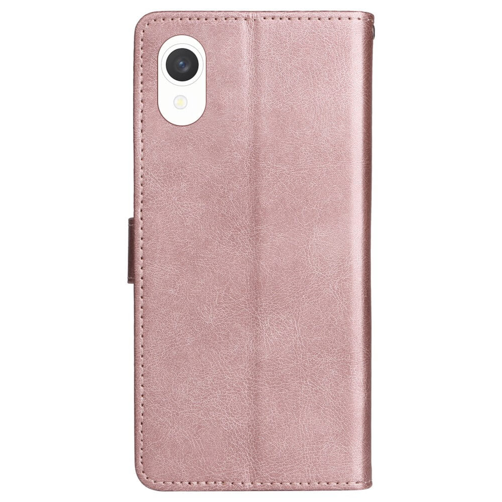 Galaxy A23e - Leder Etui Hülle - Image 42