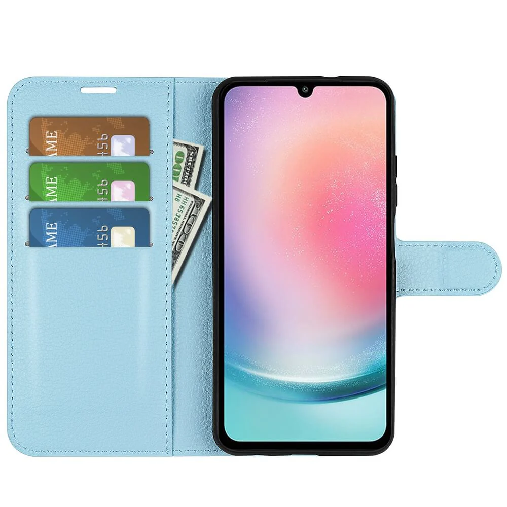 Galaxy A25 5G - Leder Etui Hülle - Image 26