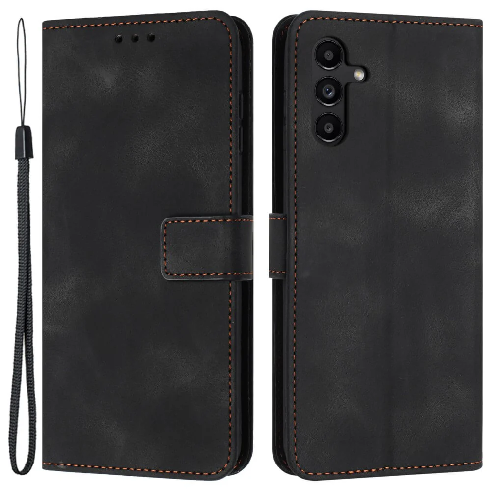 Galaxy A25 5G â Wildleder Look Etui im Vintage Design