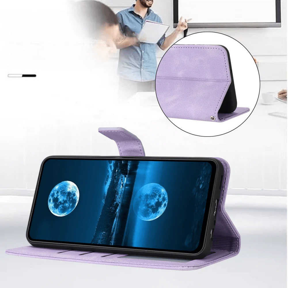 Galaxy A26 5G – Wildleder Look Etui im Vintage Design - Image 3