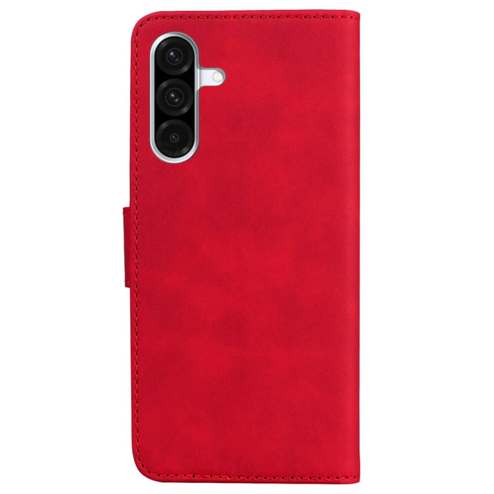 Galaxy A26 5G - Solide Leder Etui Hülle - Image 12