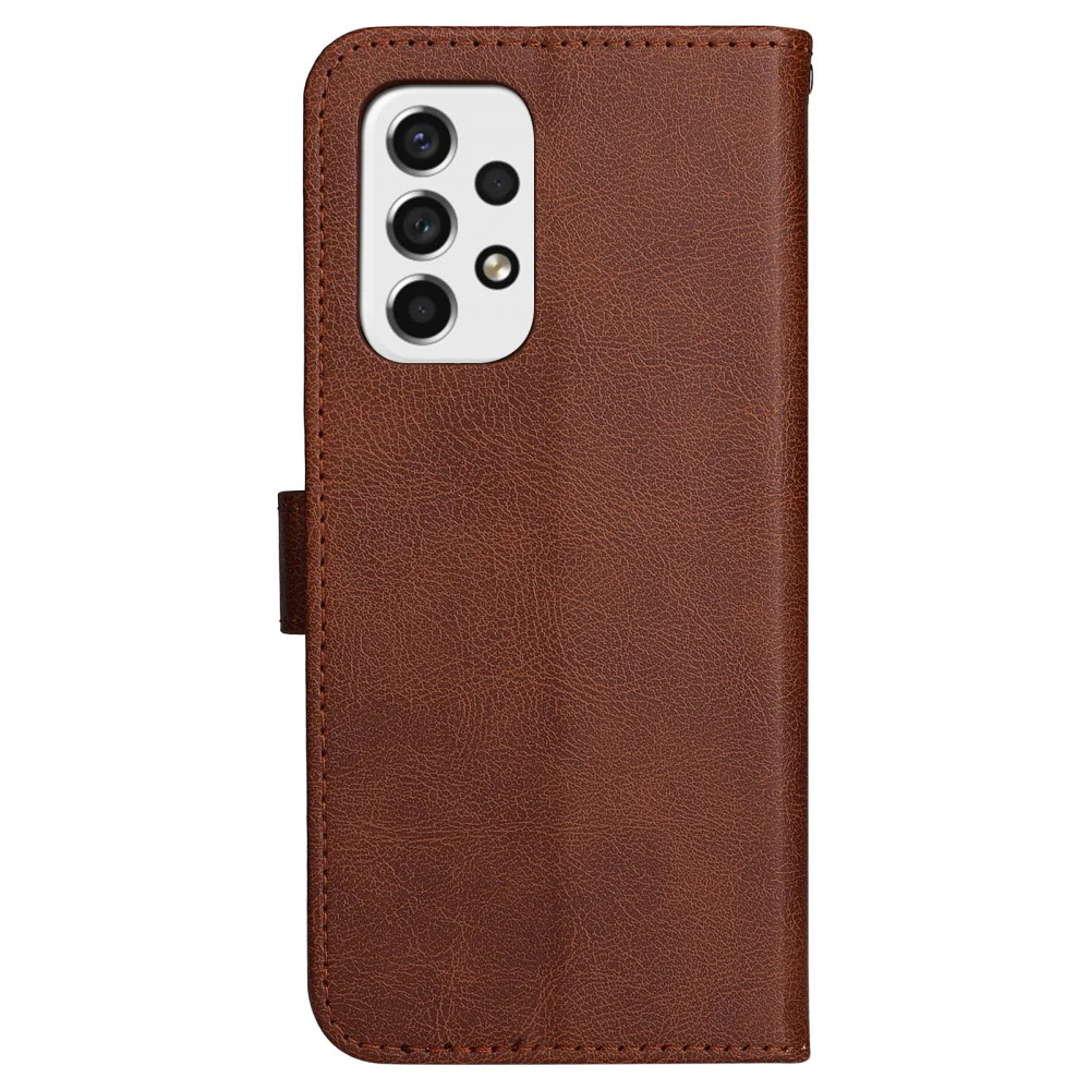 Galaxy A33 5G - Leder Etui Hülle Braun - Image 7