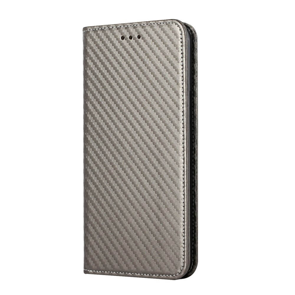 Galaxy A34 - Carbon Look Flip Case Hülle - Image 5