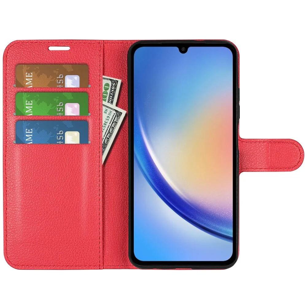 Galaxy A35 - Leder Etui Hülle - Image 20