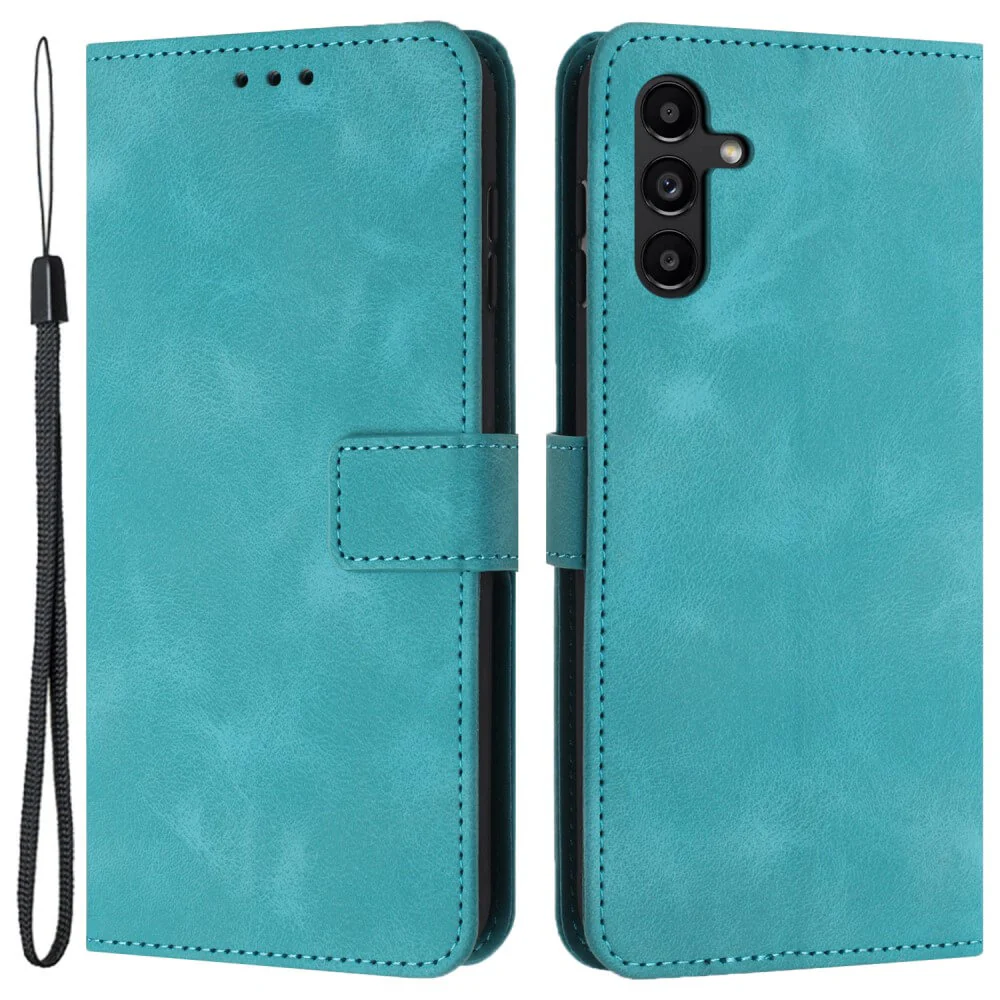 Galaxy A35 â Wildleder Look Etui im Vintage Design