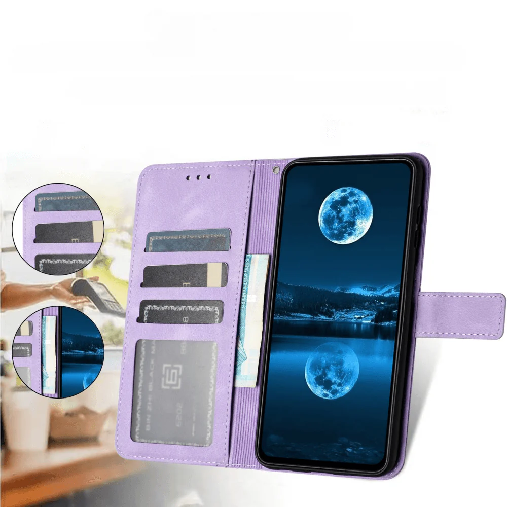 Galaxy A36 5G / A56 5G – Wildleder Look Etui im Vintage Design - Image 10