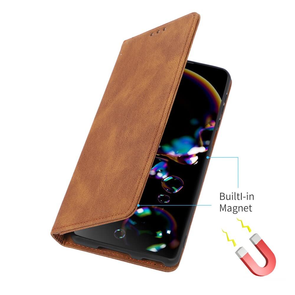 Galaxy A37 - Elegantes Vintage Flip Case - Image 40