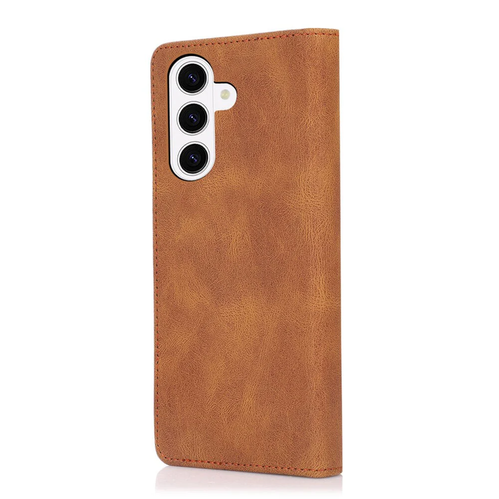 Galaxy A37 - Elegantes Vintage Flip Case - Image 42