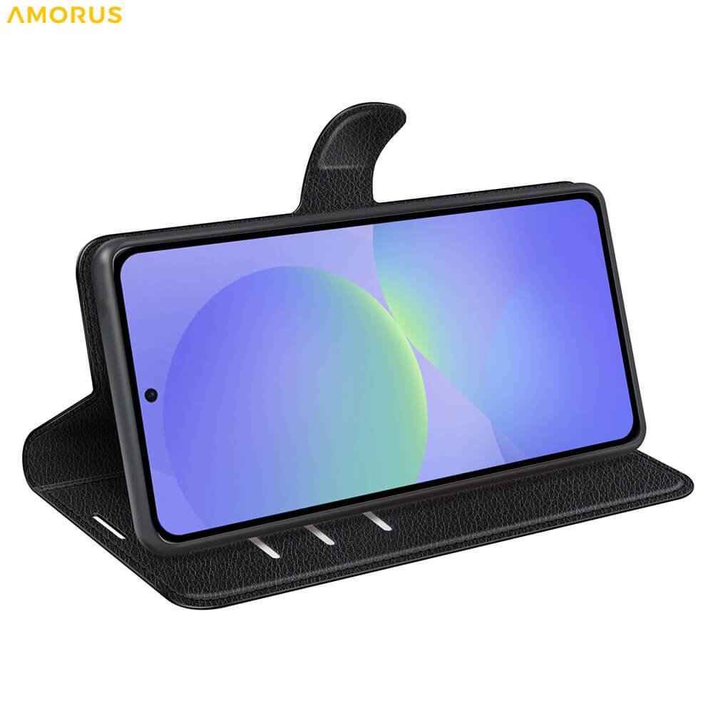 Galaxy A37 - Leder Etui Hülle - Image 3