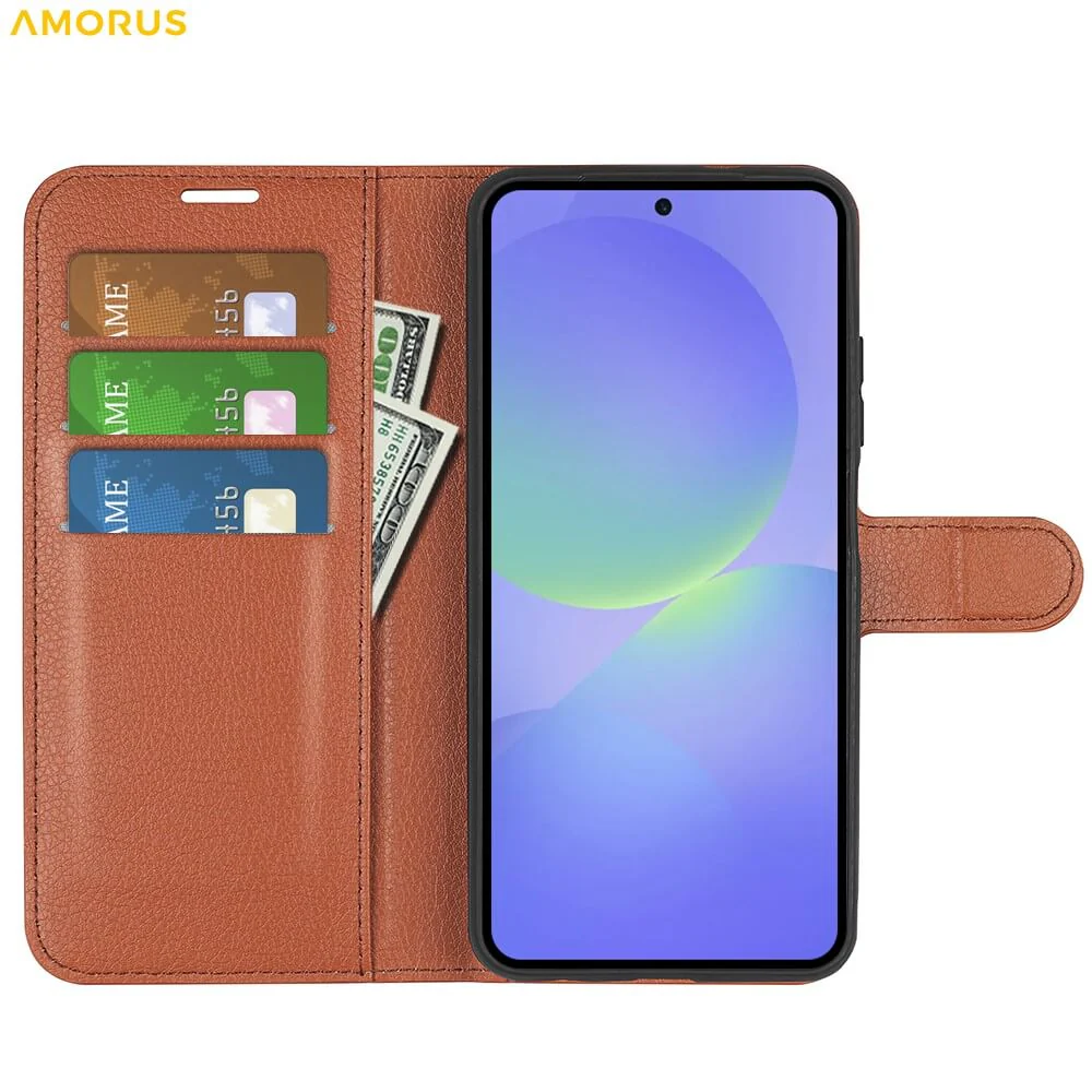 Galaxy A37 - Leder Etui Hülle - Image 43